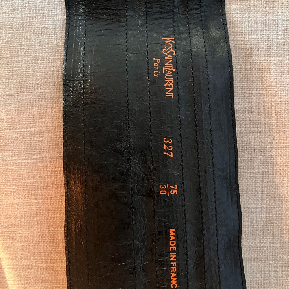 YSL SUEDE belt xs/s *vintage* - Picture 3 of 6
